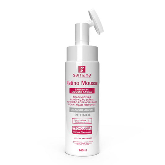 Sabonete Facial Retino Mousse 140ml