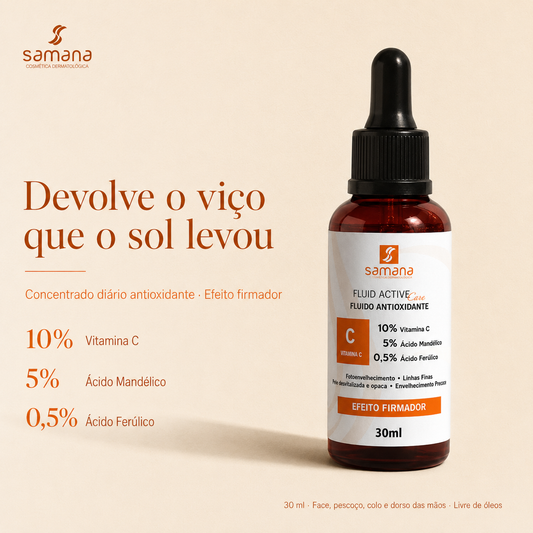 Fluido Facial Active Care Antioxidante Samana 30ml