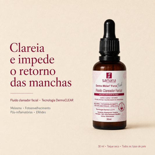 Fluido Clareador de Manchas Dermo Melan Force 30ml