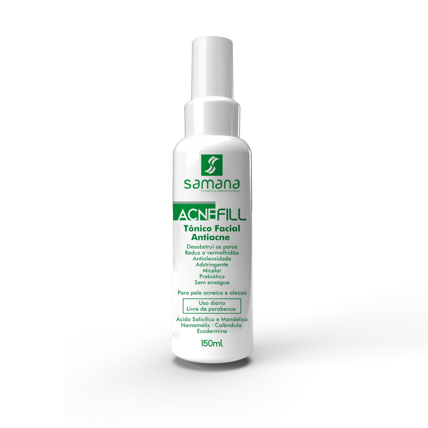 Tônico Facial Antiacne Prebiótico Acnefill 150ml