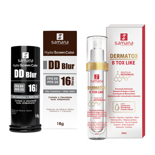 Creme Rejuvenescedor B Tox Like com Peptídeos Botulínicos & Fotoproteção Tonalizante de Alta Performance FPS 90