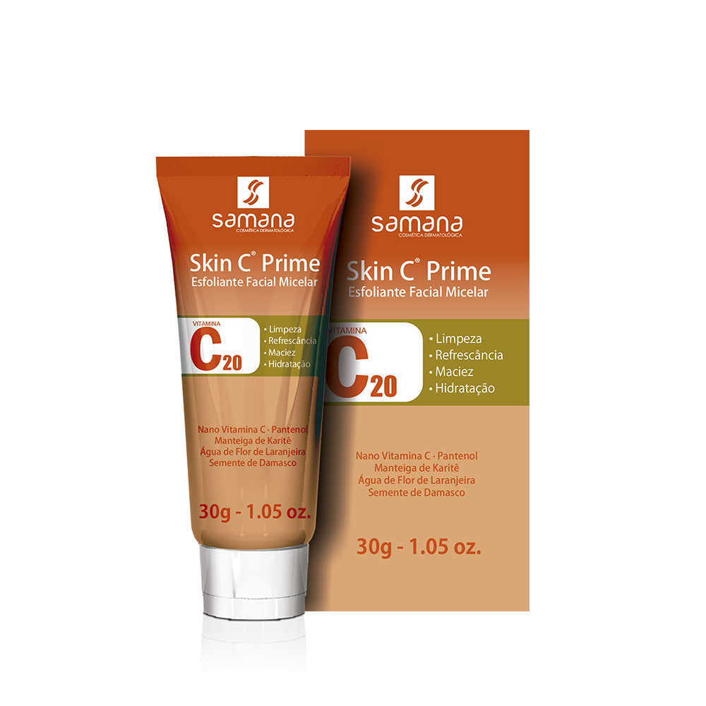 Samana Esfoliante Micelar com Vitamina C Skin C Prime 30g