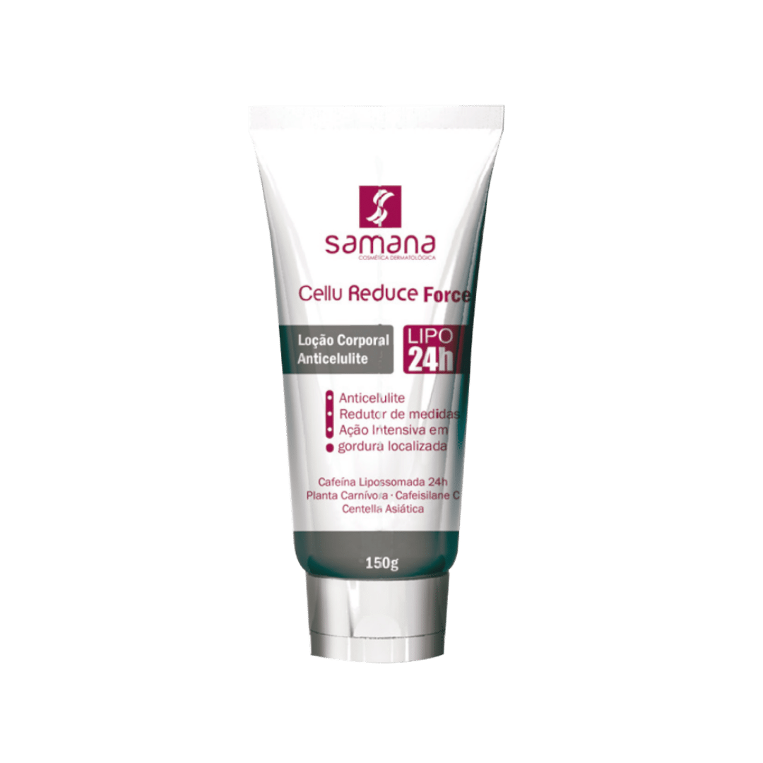 Samana Loção para Celulite Lipo Cellu Reduce Force 24h 150g