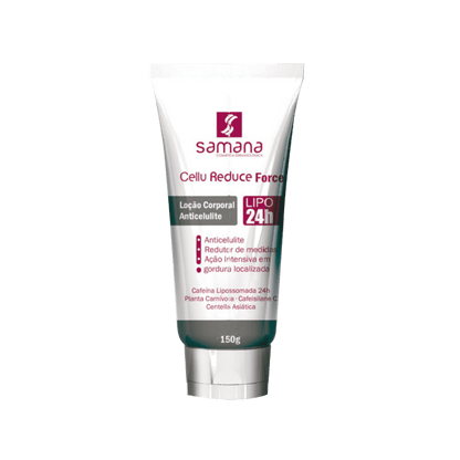 Samana Loção para Celulite Lipo Cellu Reduce Force 24h 150g