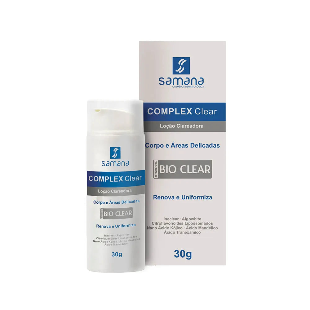 Samana Loção Clareamento de Axilas Complex Clear 30g