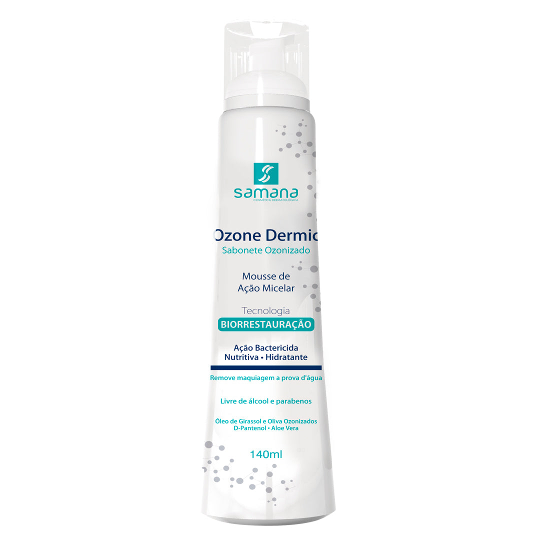 Samana Sabonete Facial Micelar Ozonizado Ozone Dermic 140ml