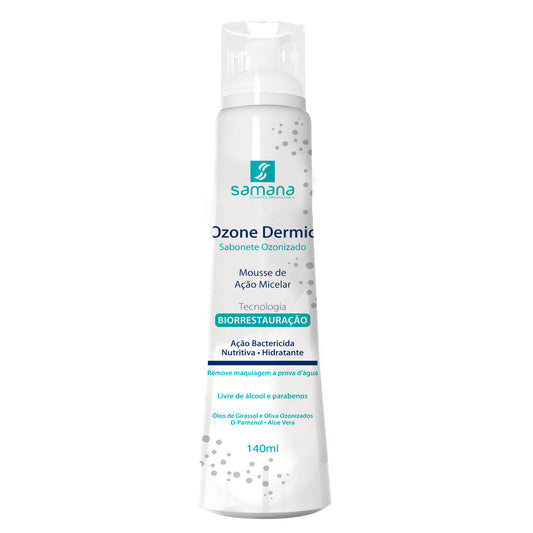 Samana Sabonete Facial Micelar Ozonizado Ozone Dermic 140ml