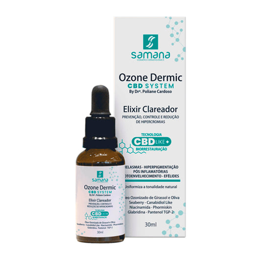 Ozone Dermic CDB SYSTEM Elixir Clareador Samana 30ml