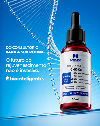 Fluid Active Care GHK-Cu Concentrado Bioestimulador Diário 30ml