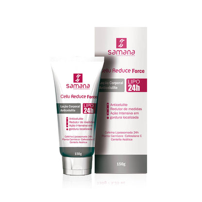 Samana Loção para Celulite Lipo Cellu Reduce Force 24h 150g
