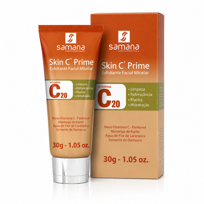 Samana Esfoliante Micelar com Vitamina C Skin C Prime 30g