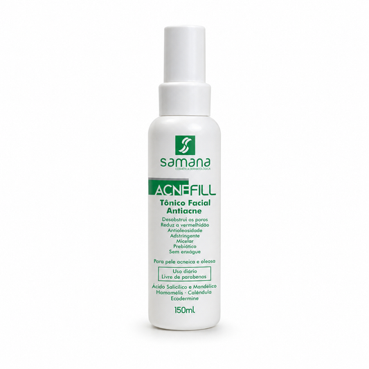 Tônico Facial Antiacne Prebiótico Acnefill 150ml