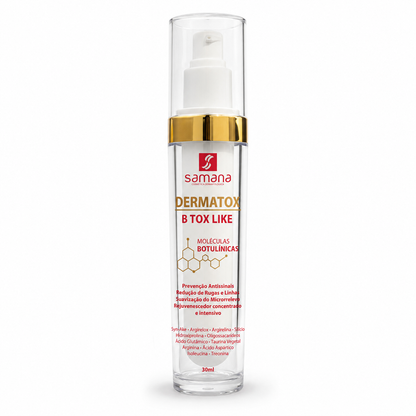 Creme Antissinais Rejuvenescedor Dermatox Samana 30ml — frasco e embalagem