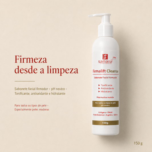 Samana Sabonete Facial Firmador Firmalift Cleanser 150g