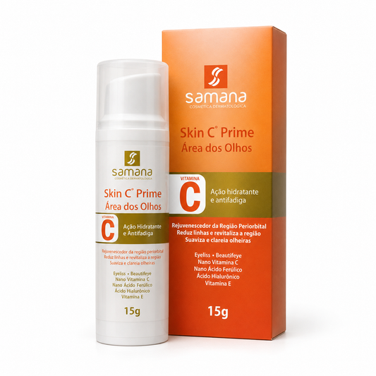 Samana Serum para Área dos Olhos com Vitamina C Skin C Prime 15g
