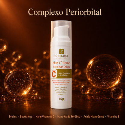 Samana Serum para Área dos Olhos com Vitamina C Skin C Prime 15g
