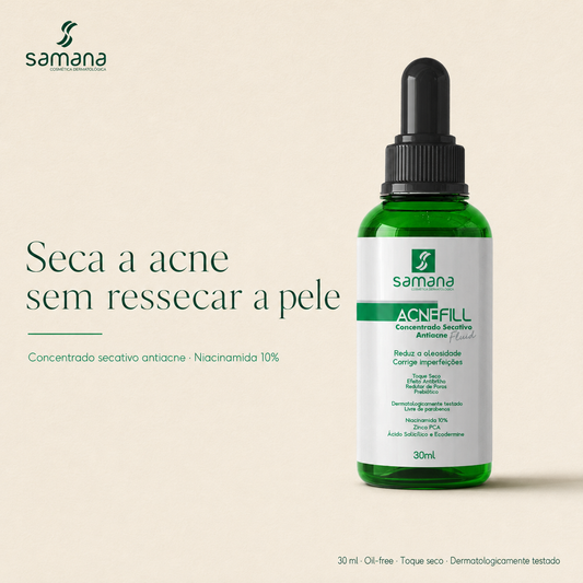 Fluido Ultra Secativo Concentrato Antiacne Acne Fiil Fluid 30ml