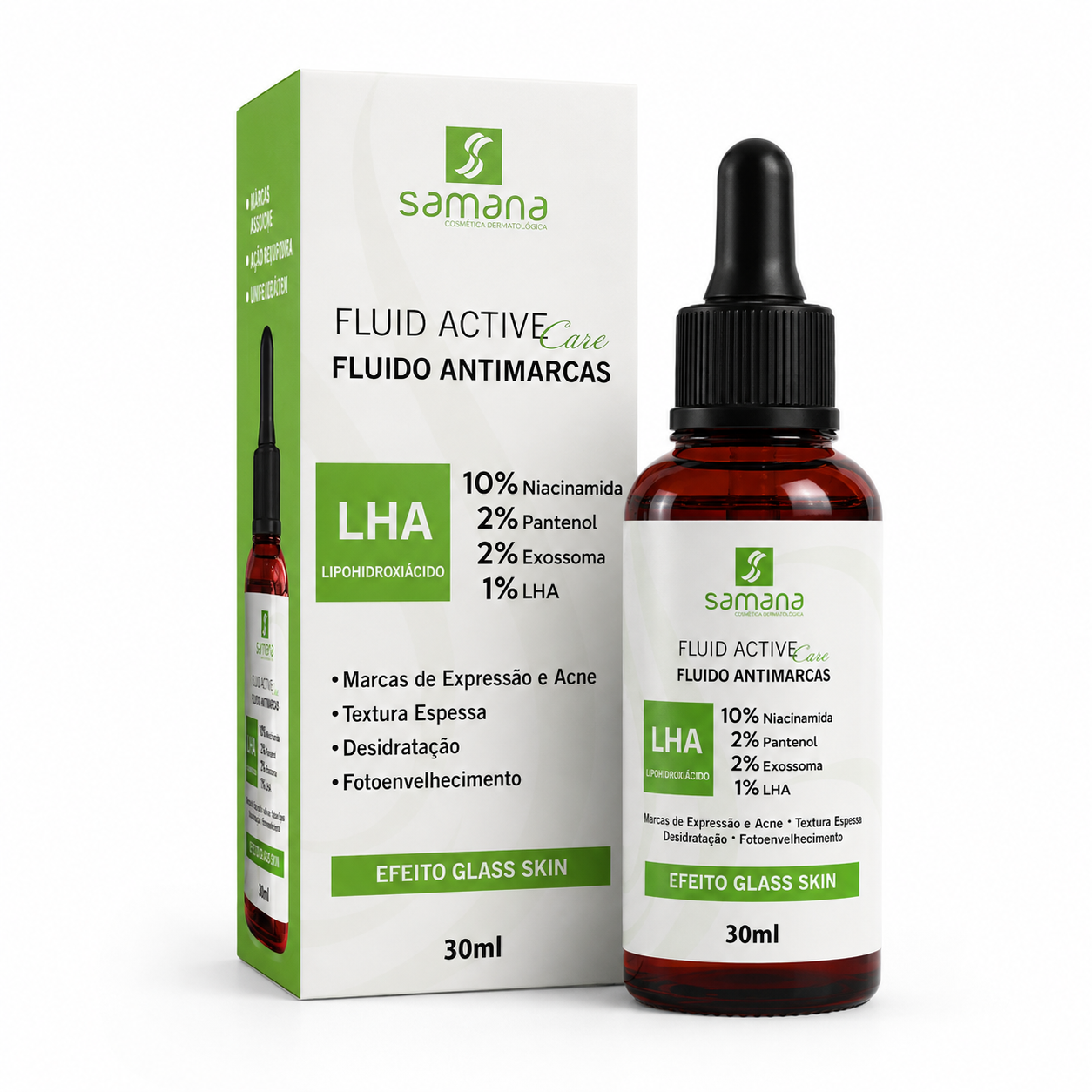 Fluido Facial Active Care Antimarcas Samana 30ml