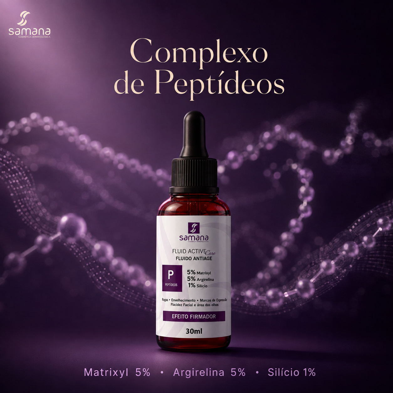 Fluido Facial Active Care Antiage Samana 30ml