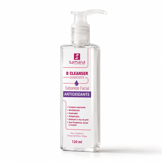 Sabonete Facial B Cleanser Antioxidante Samana 120ml