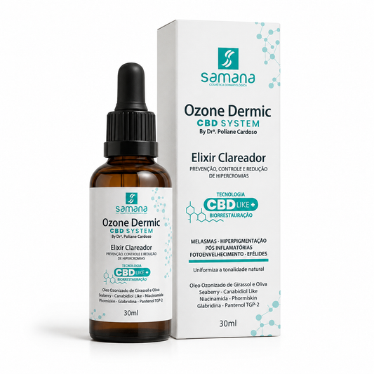 Sérum Ozone Dermic Elixir Clareador CBD Like Samana 30ml
