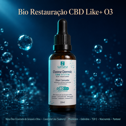 Sérum Ozone Dermic Elixir Clareador CBD Like Samana 30ml