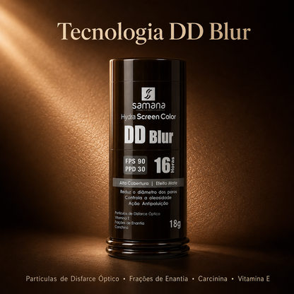 Protetor Tonalizante Bastão Samana DD Blur FPS 90 18g