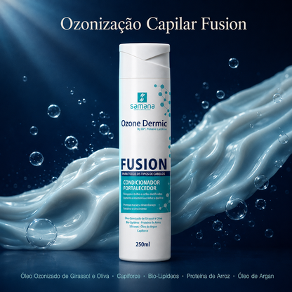 Samana Condicionador Fortalecedor com Ozônio Ozone Dermic 250ml — tecnologia e ativos