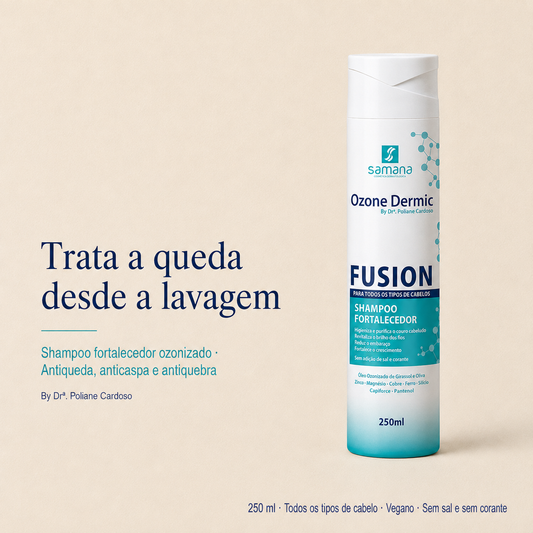 Samana Shampoo Fortalecedor com Ozônio Ozone Dermic 250ml