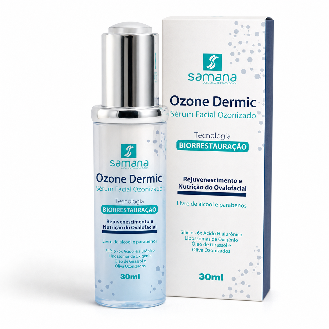 Samana Sérum Facial Ozonizado Ozone Dermic 30ml