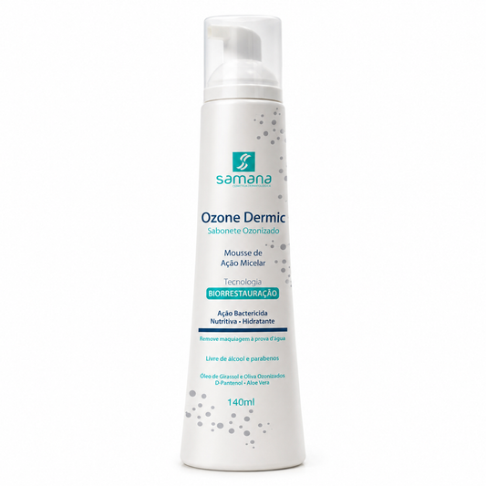 Samana Sabonete Facial Micelar Ozonizado Ozone Dermic 140ml