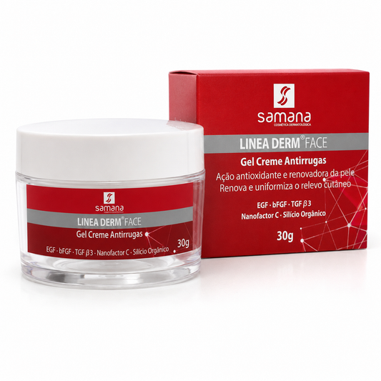 Samana Creme Antirrugas Linea Derm Face 30g