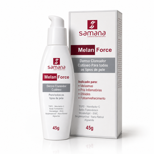 Samana Creme Clareador Cutâneo Melan Force Dermo 45g