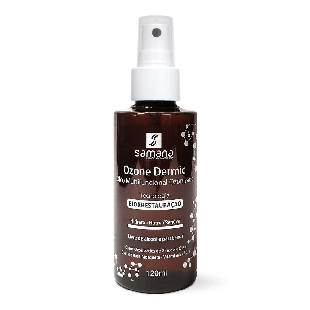 Samana Óleo Facial e Corporal Multifuncional Ozone Dermic 120ml
