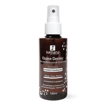 Samana Óleo Facial e Corporal Multifuncional Ozone Dermic 120ml