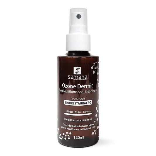 Samana Óleo Facial e Corporal Multifuncional Ozone Dermic 120ml