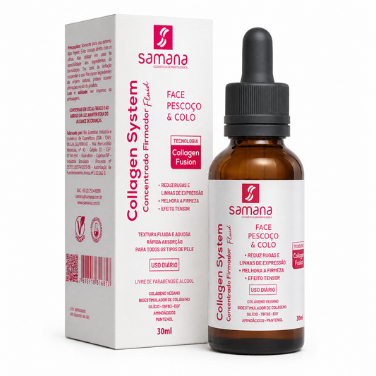 Fluido Collagen System Firmador e Redutor de Linhas 30ml